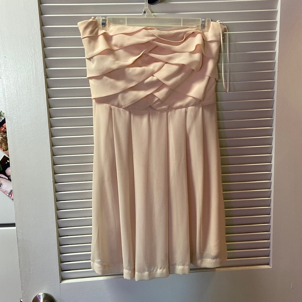 Strapless Express Mini Dress. Size 10.